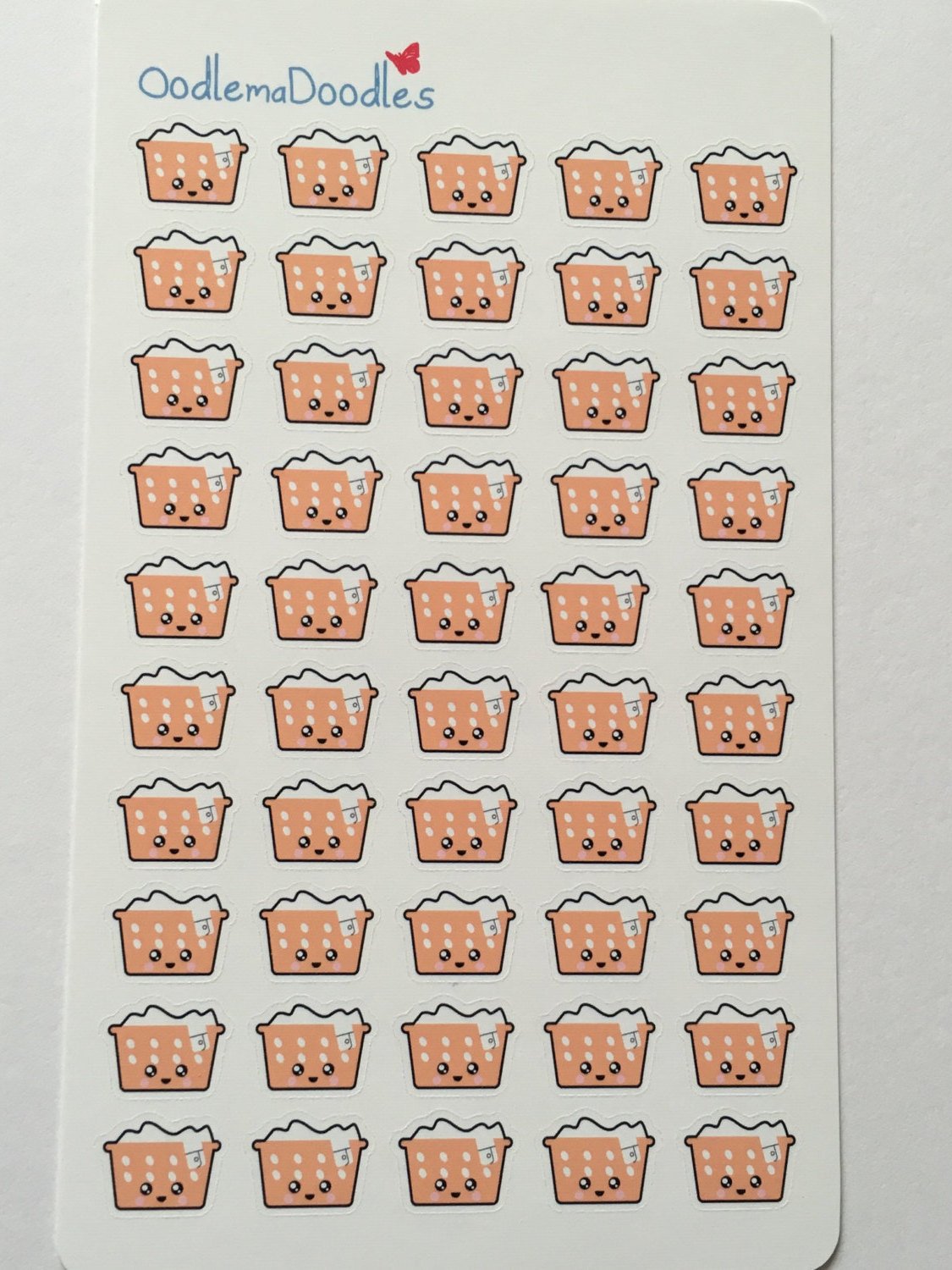 Kawaii Laundry Stickers : A33