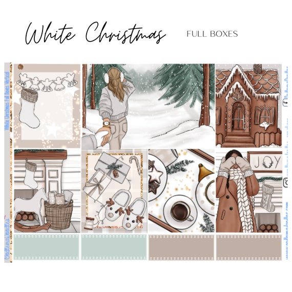 White Christmas Vertical Weekly