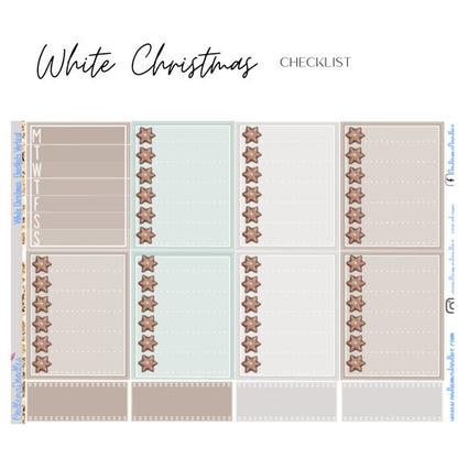 White Christmas Vertical Weekly