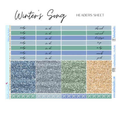 Winters Song Vertical Weekly