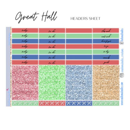 Great Hall Vertical Weekly